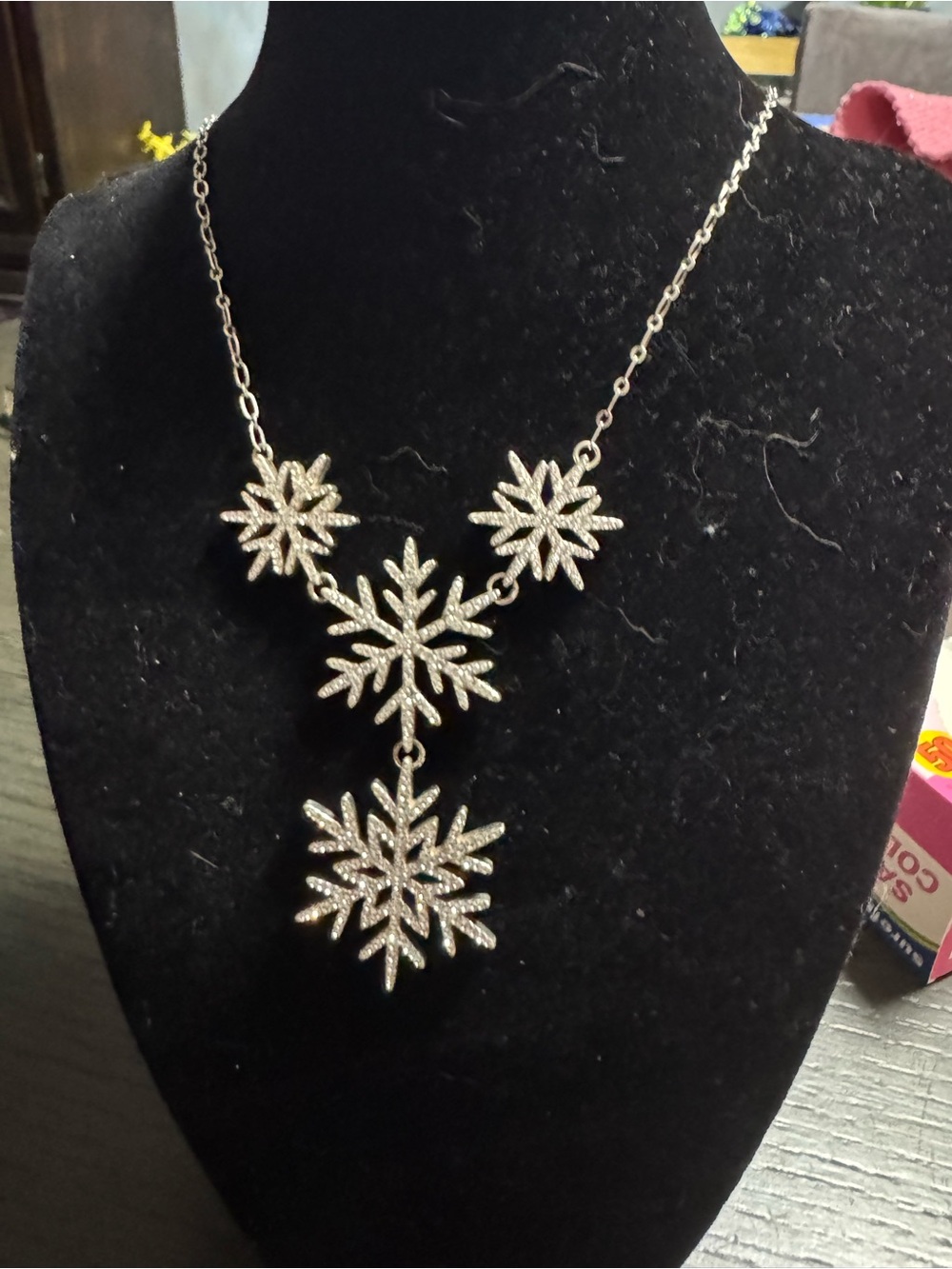 Brighton silver Snowflake Pendant Necklace - Women's Holiday Jewelry